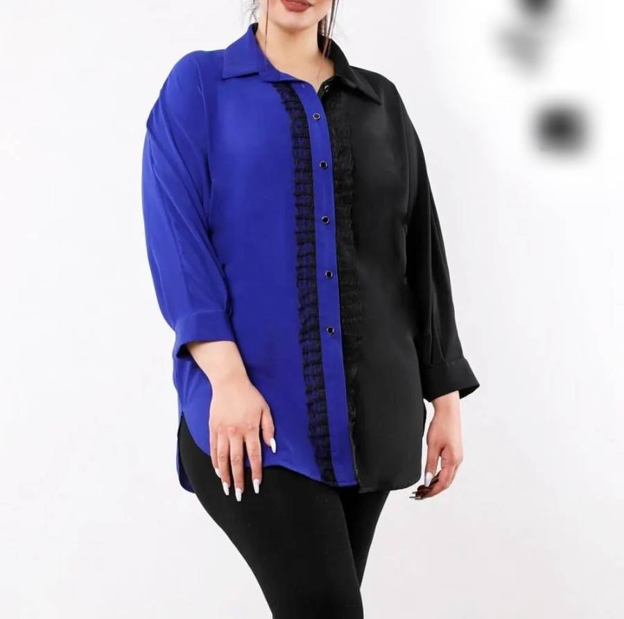 مدل شومیز سایز بزرگ شیک 