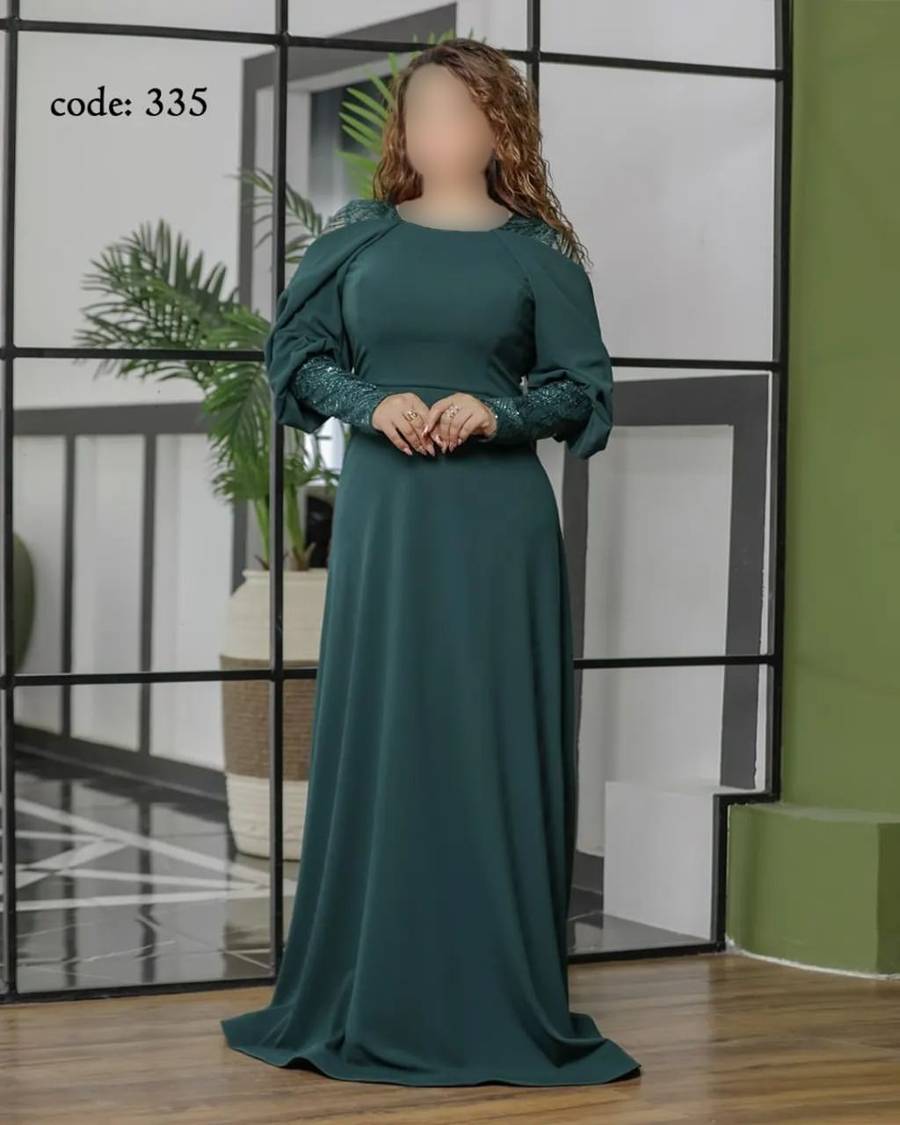 مدل لباس مجلسی ایرانی پوشیده 