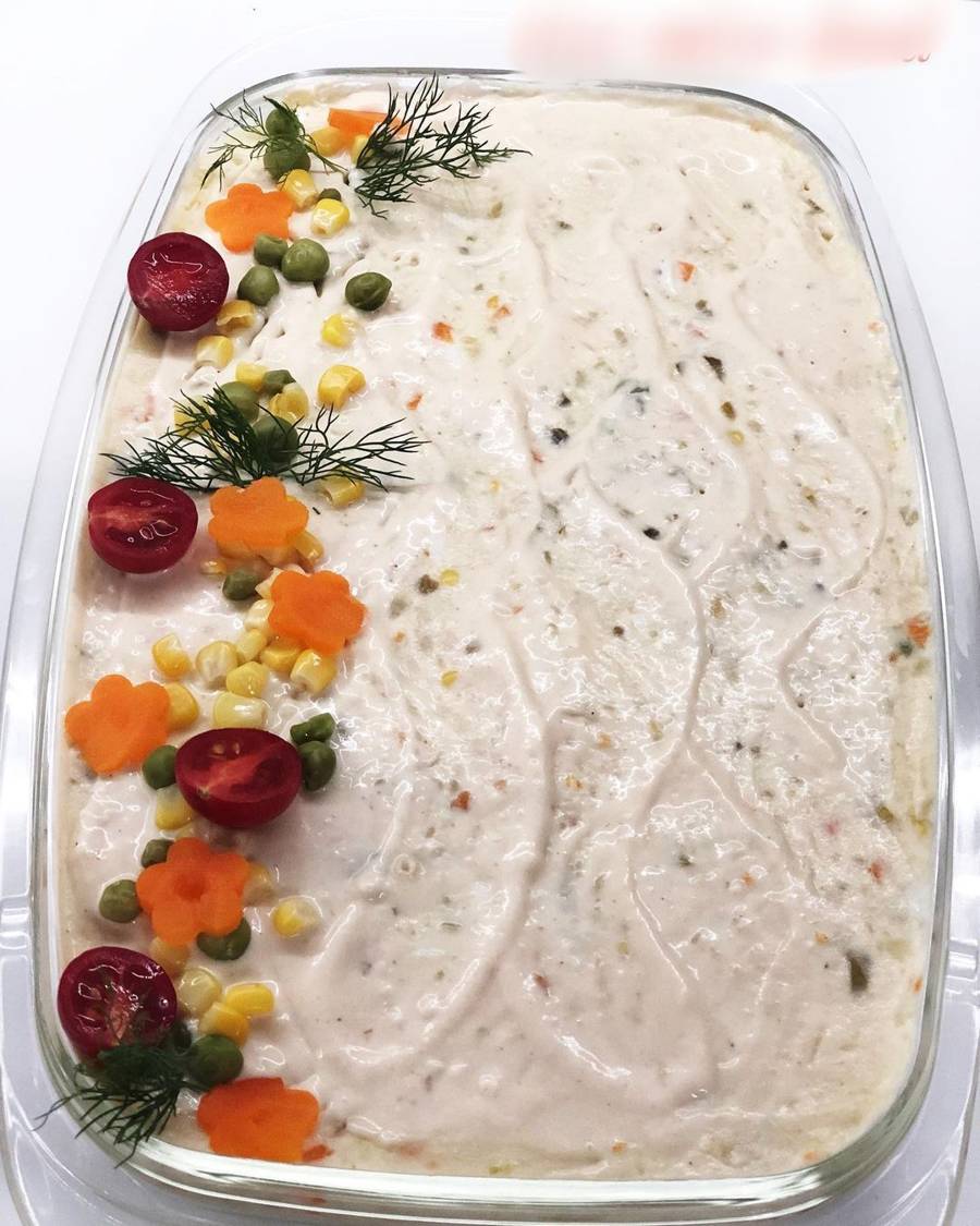 عکس سالاد الویه ساده