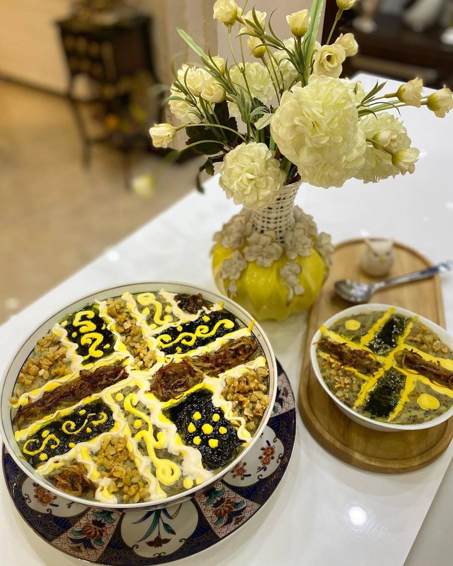 عکس آش رشته خانگی 