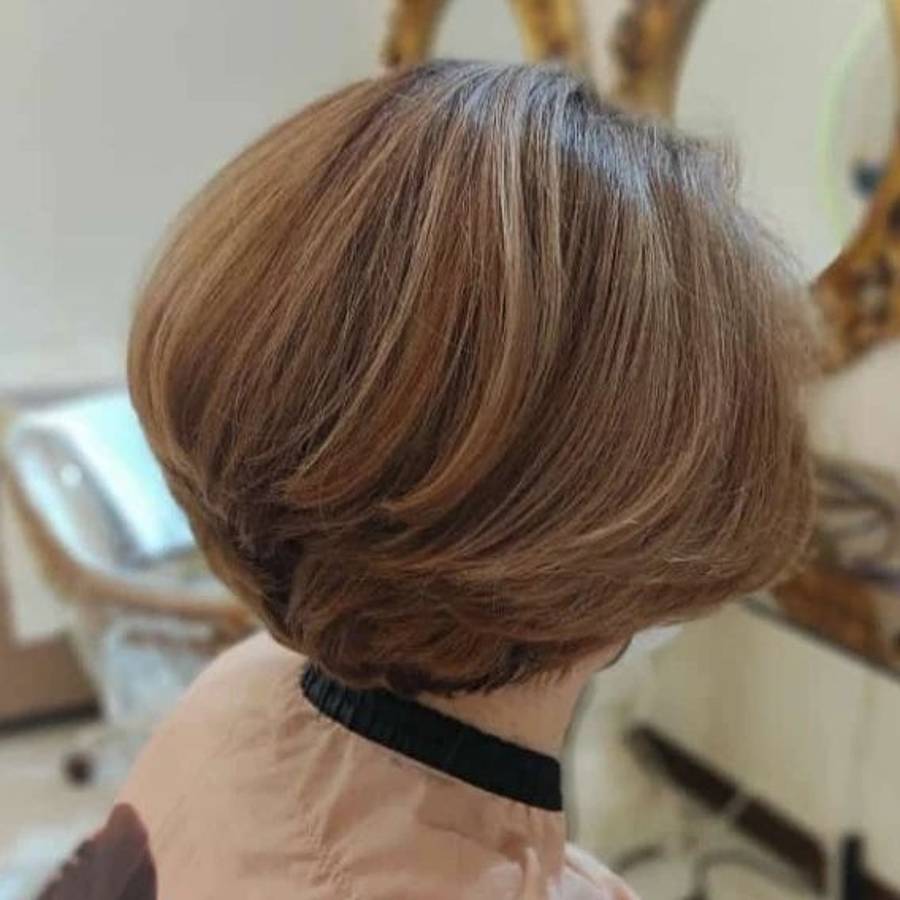 مدل موی کوتاه برای صورت گرد ا