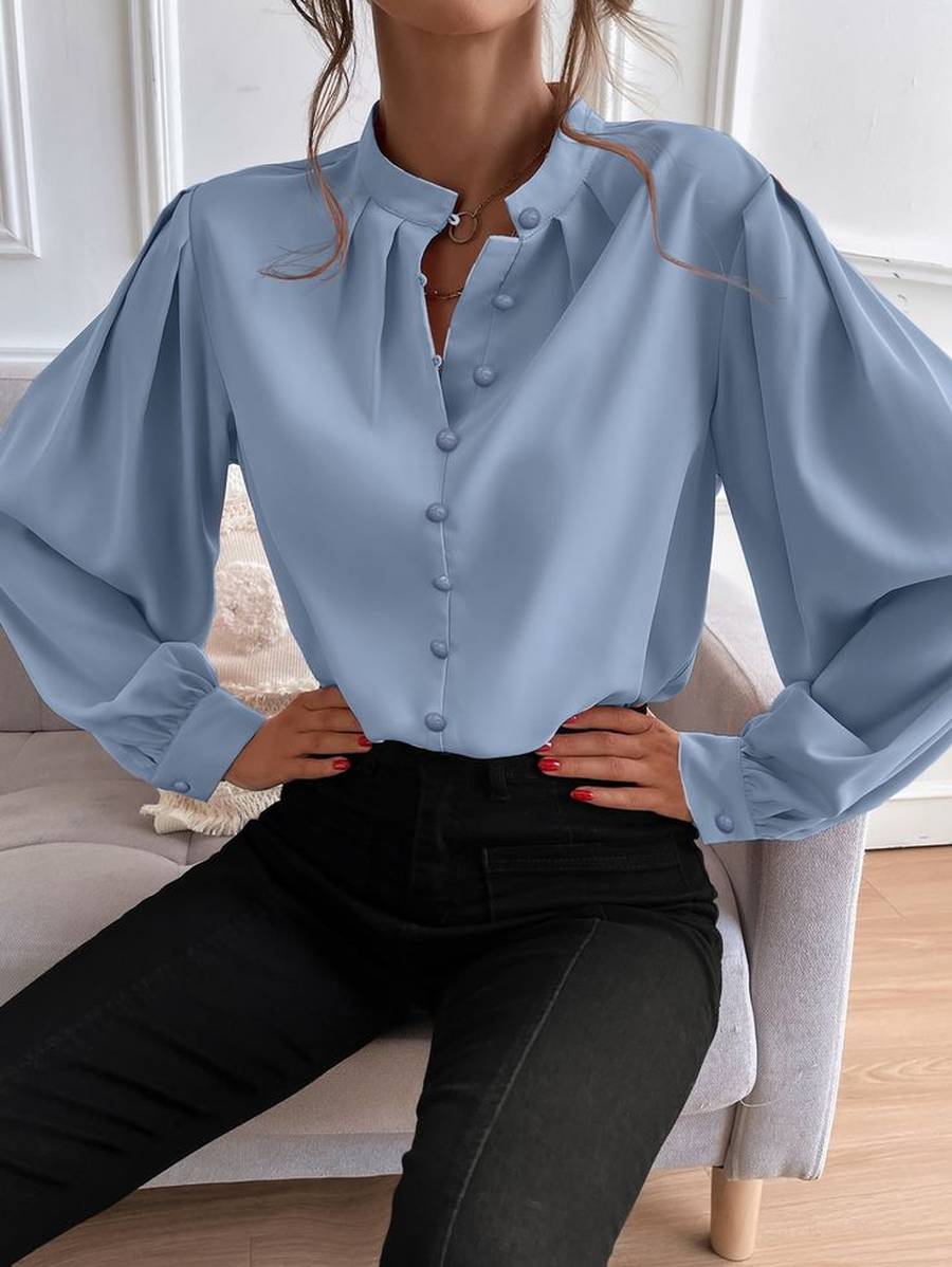 شومیز آبی 