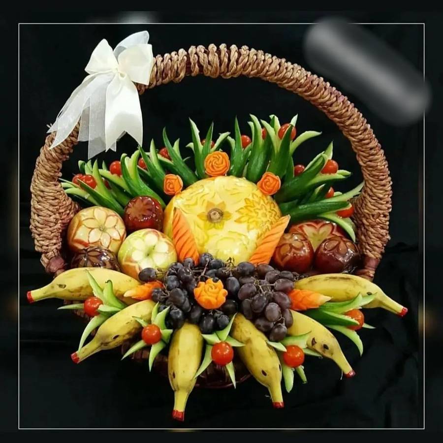 مدل تزیین میوه شب یلدا زیبا