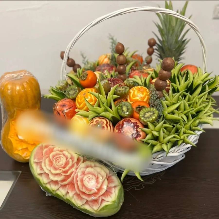 مدل تزیین میوه شب یلدا خاص
