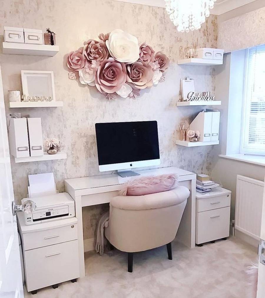 طراحی دفتر کار لاکچری 
