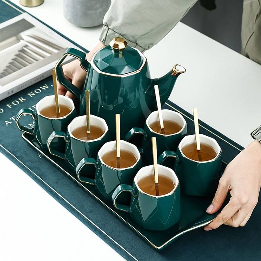 مدل سرویس چای خوری ساده