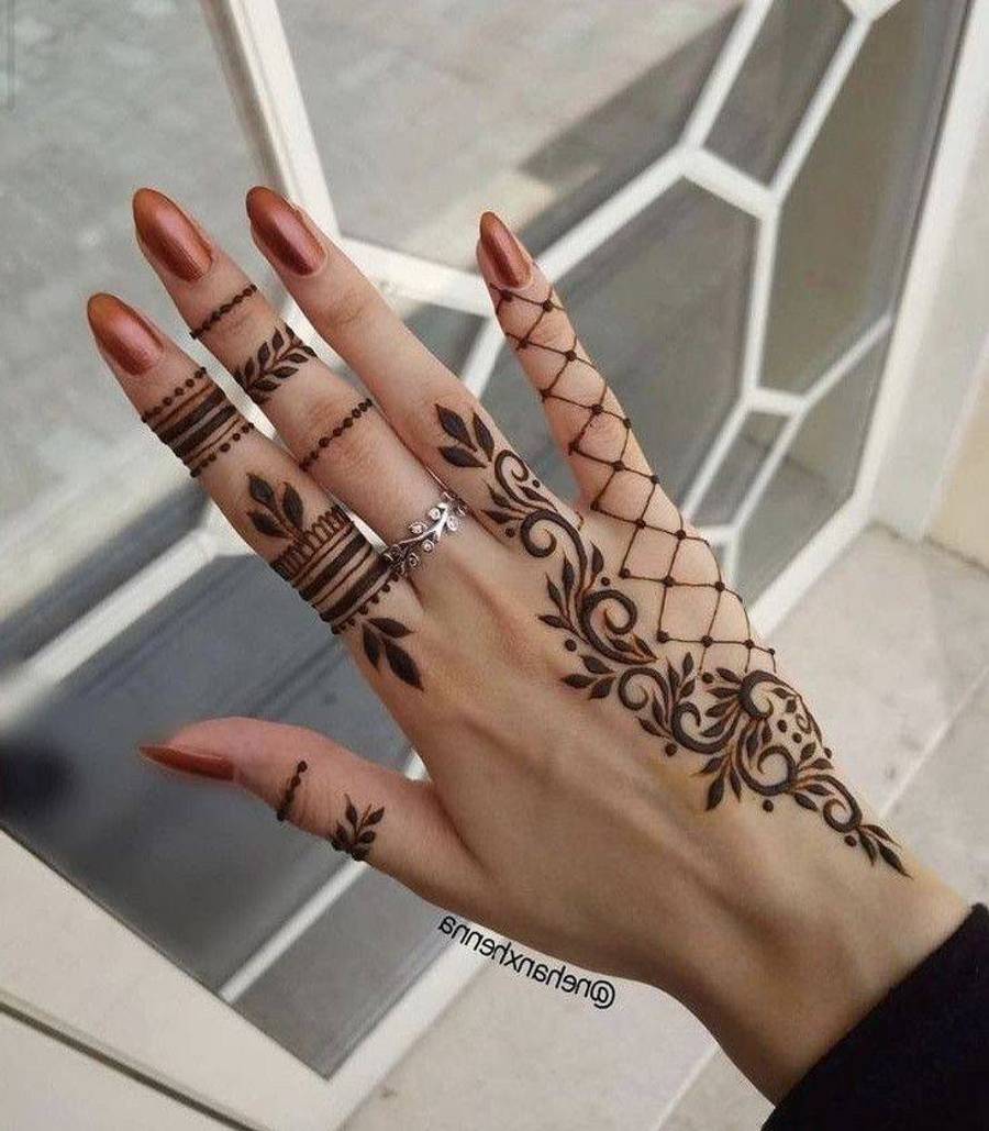 مدل حنای دست جذاب