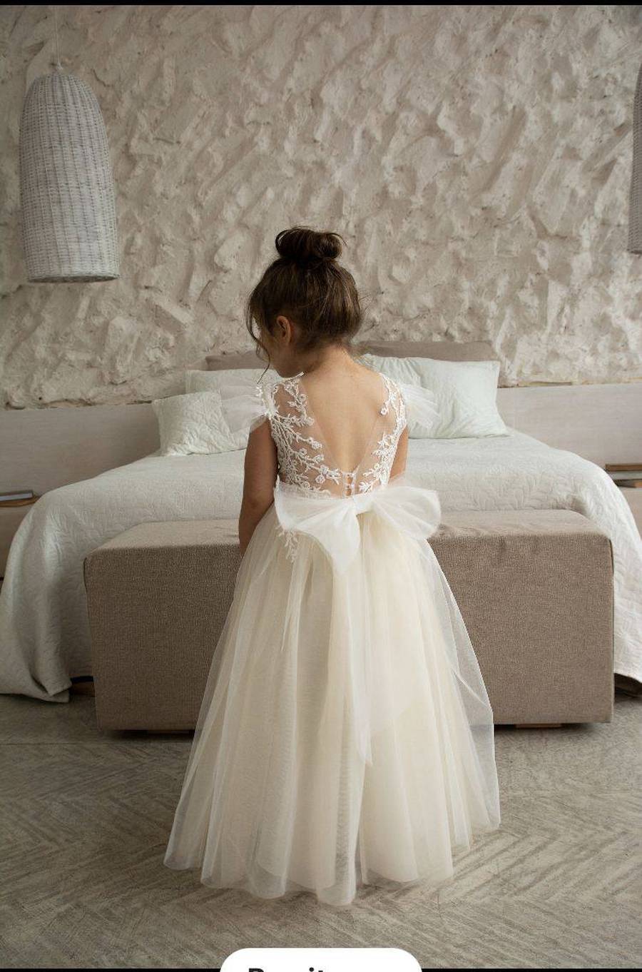 مدل لباس عروس بچه گانه پرنسسی بلند