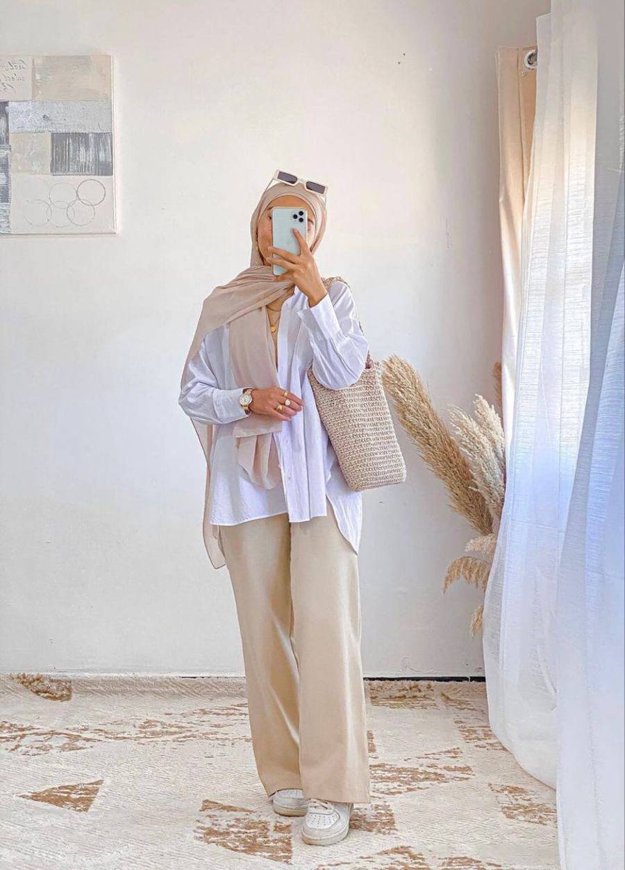 مدل استایل اسپرت بهاری ساده