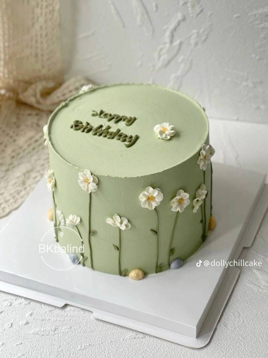 کیک پروانه ای آبی 