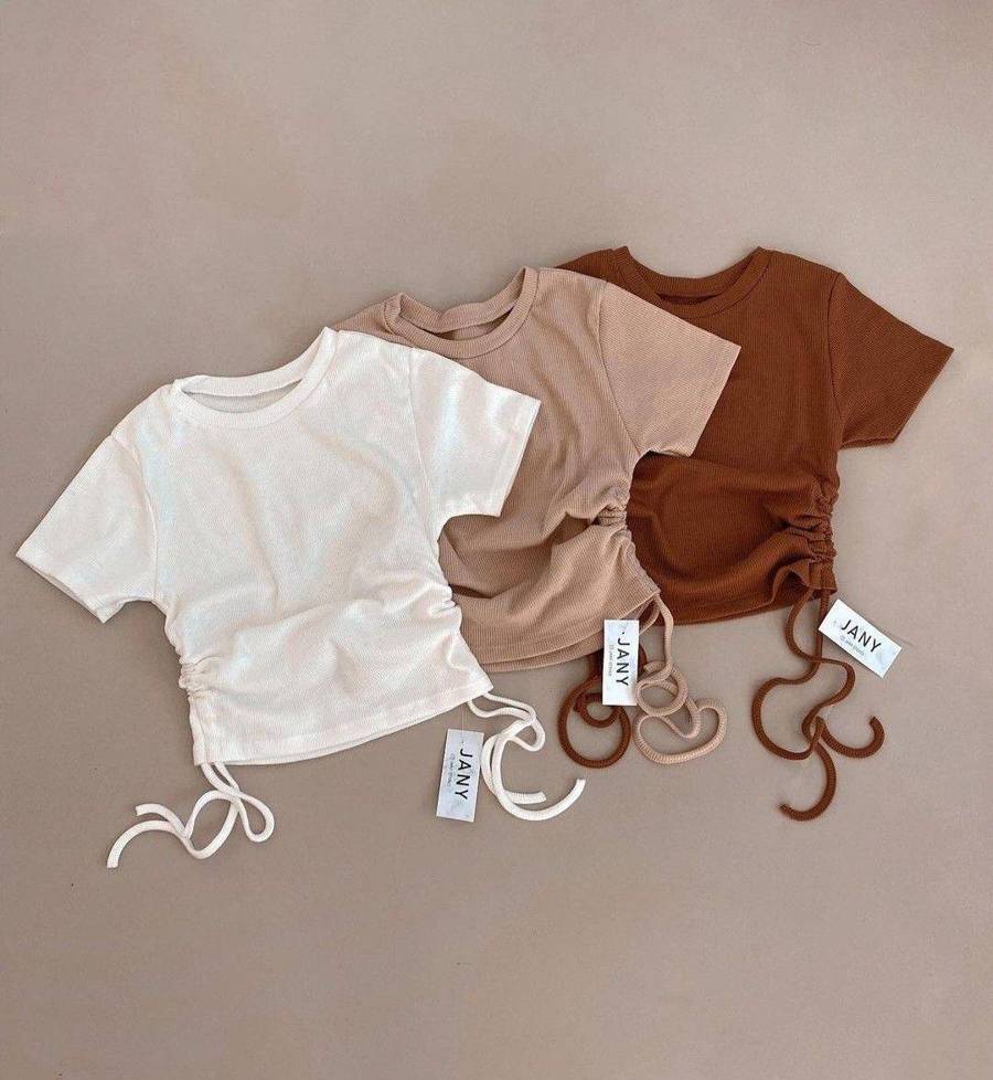 مدل تیشرت کراپ دخترانه خاص