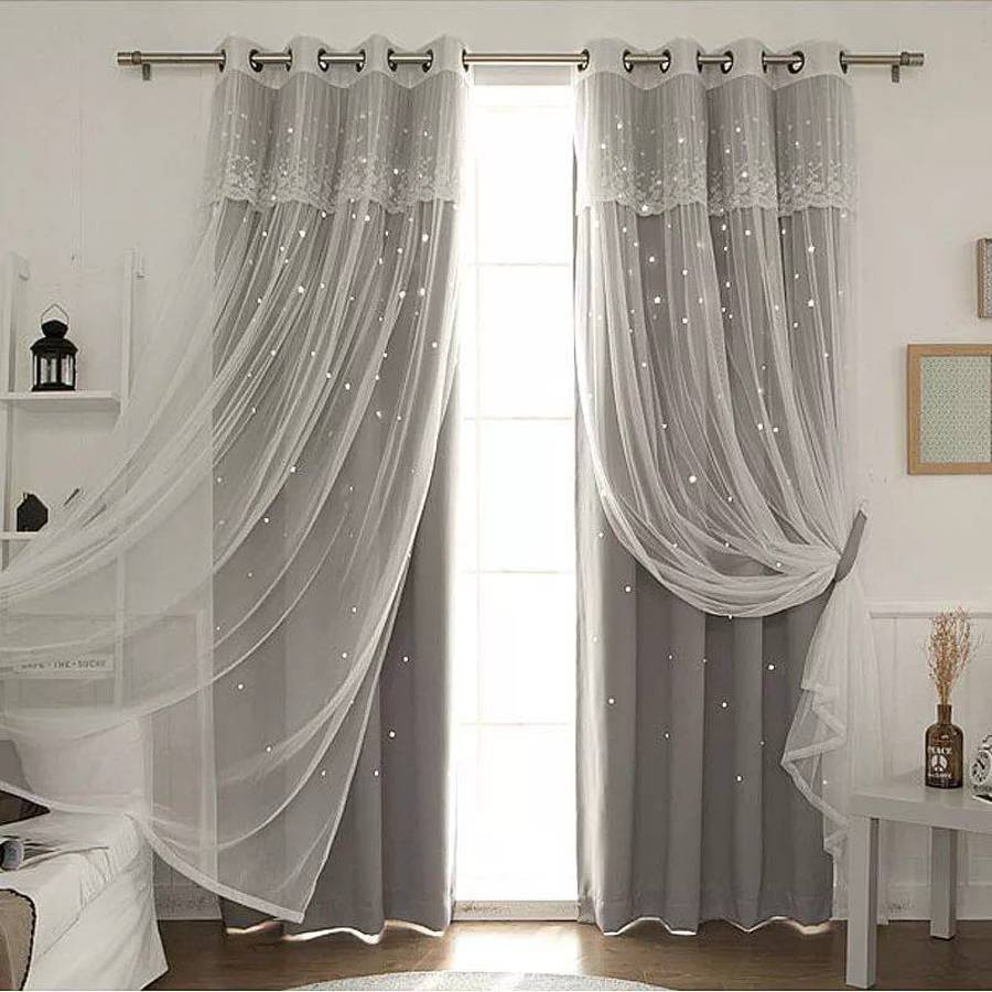 عکس مدل پردهای جدید پذیرایی پانچ