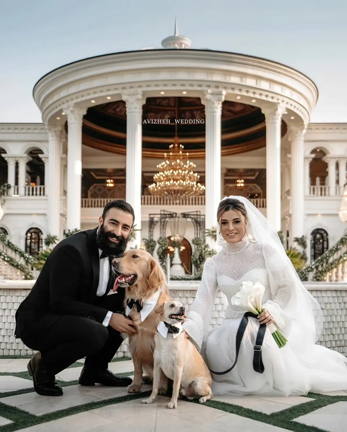 ازدواج شیدا خلیق و کیوان ساکت اف