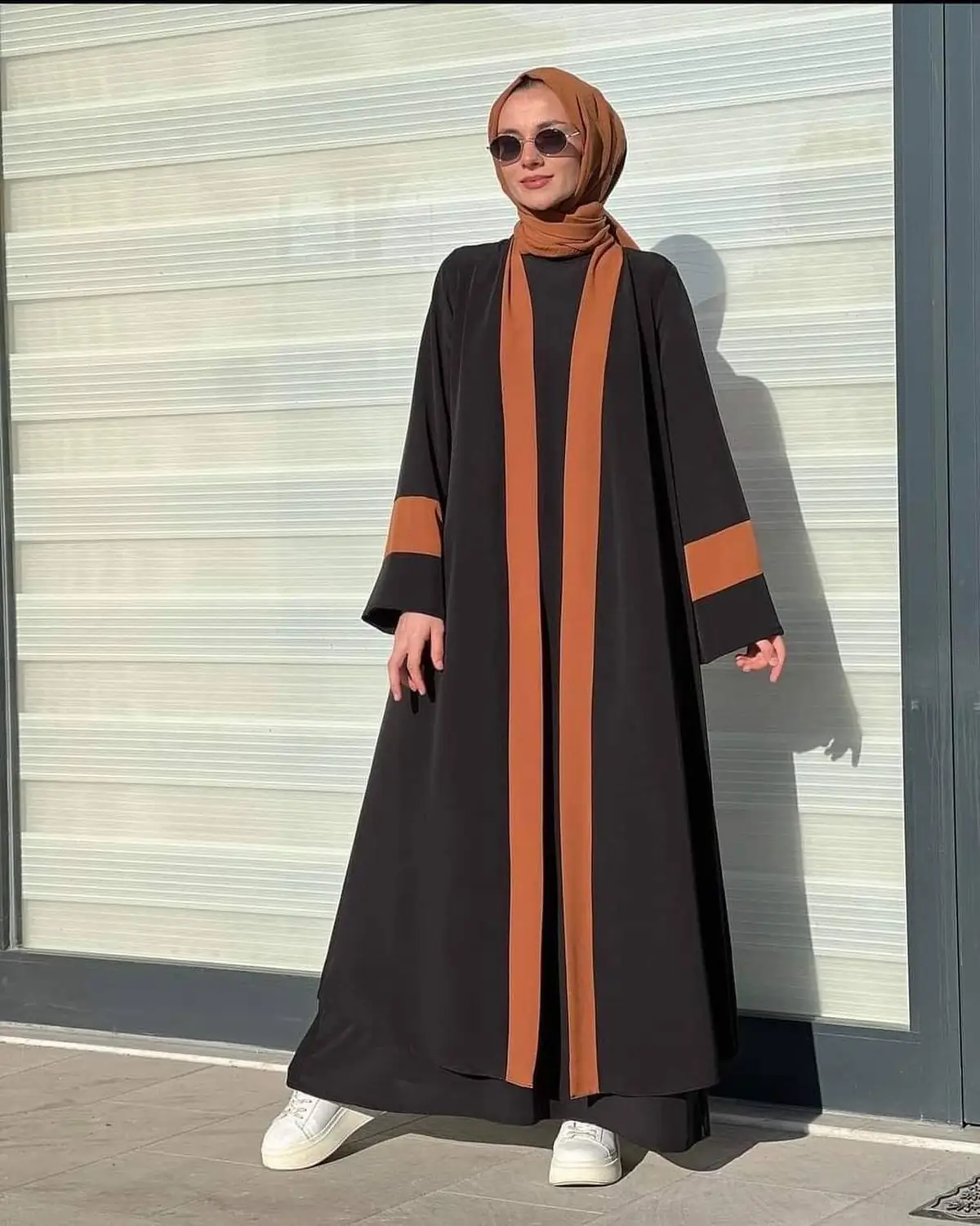 مدل مانتو عبایی گشاد 