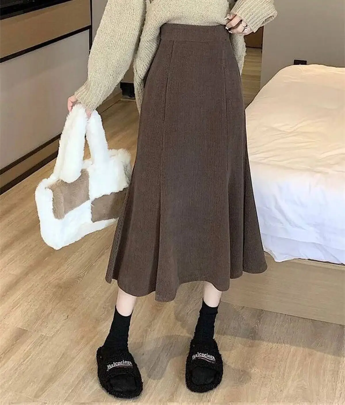 دامن کره ای بلند 