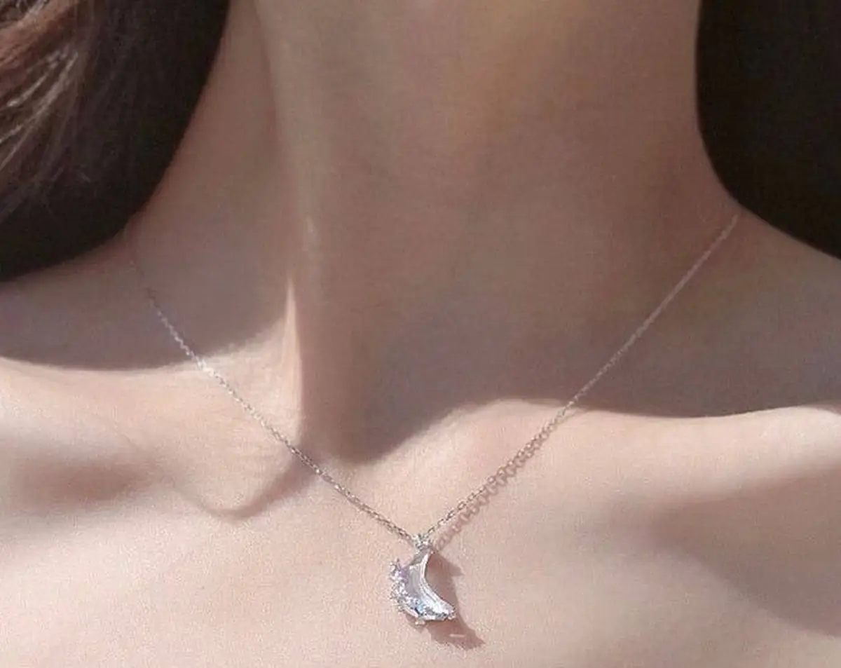 گردنبند نقره زنانه جدید 