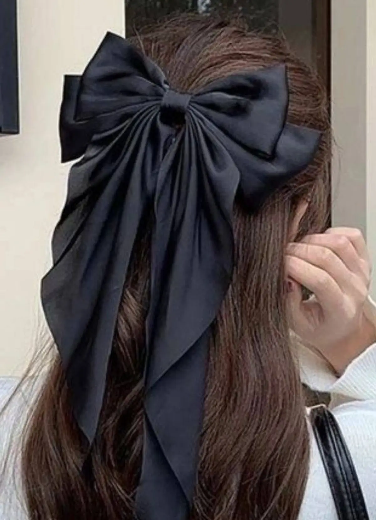 گل سر پاپیونی لاکچری