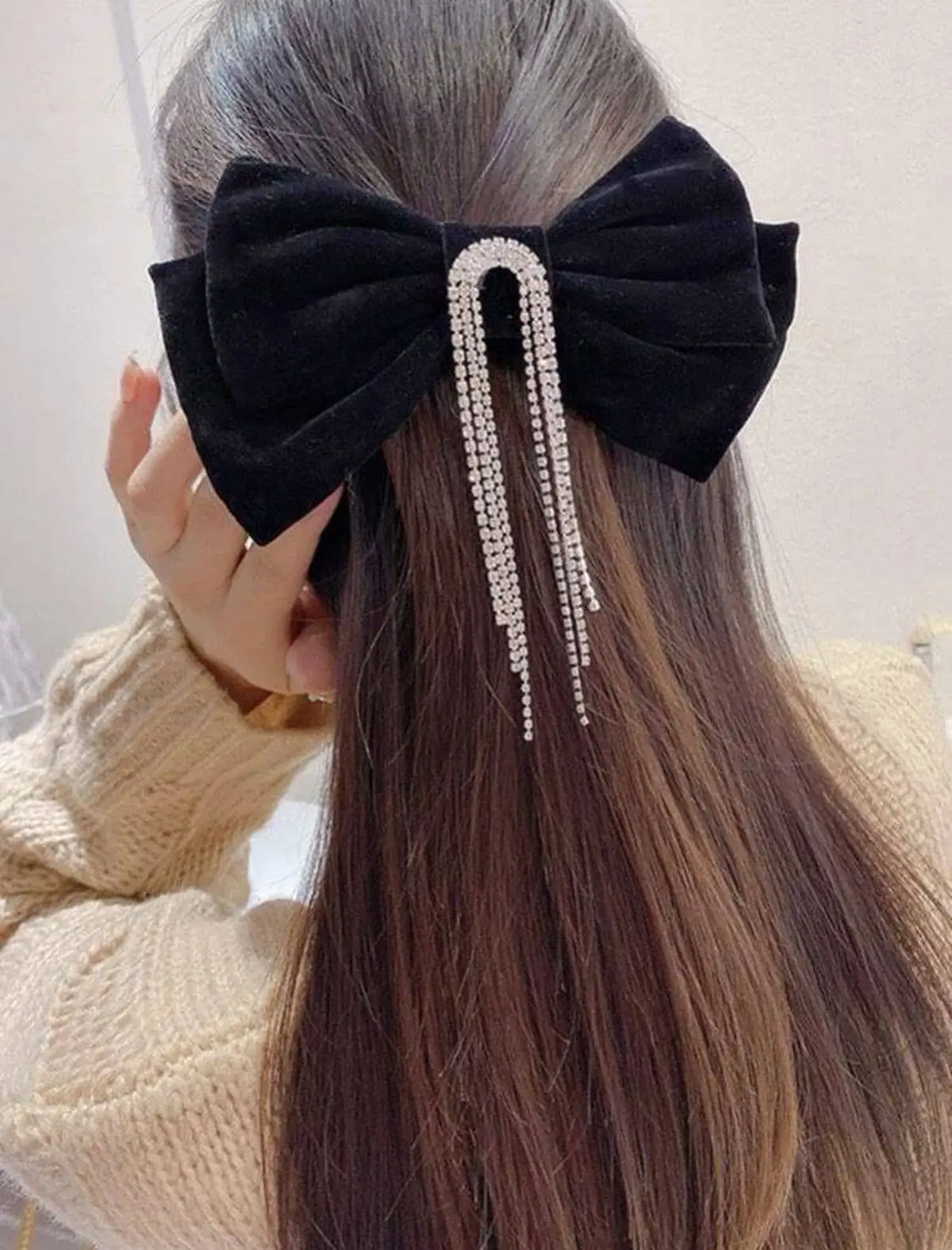 گل سر پاپیونی دخترانه