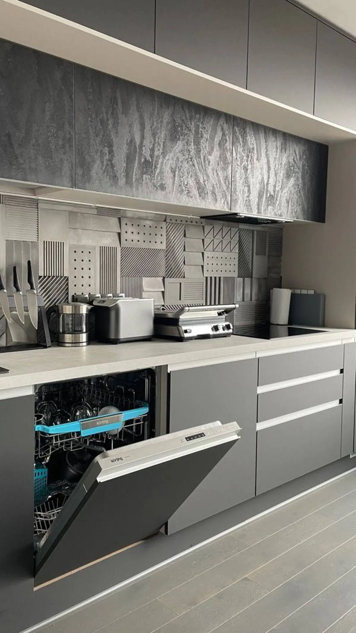 کابینت مدرن سفید