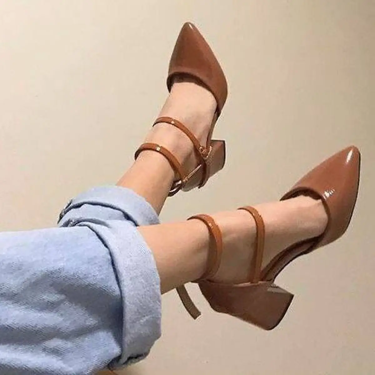 کفش مجلسی زنانه پاشنه کوتاه