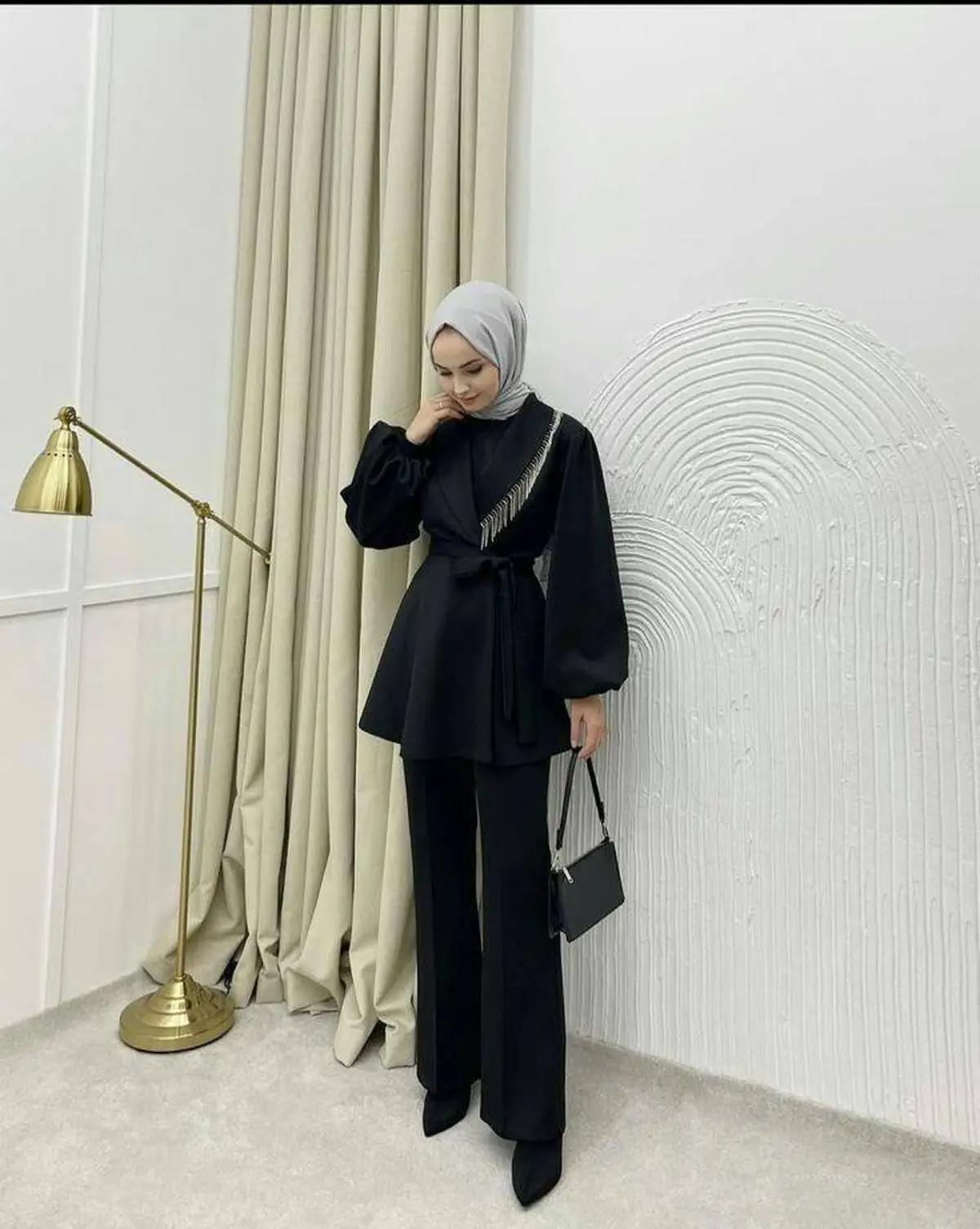 کت و شلوار زنانه شانزلیزه 