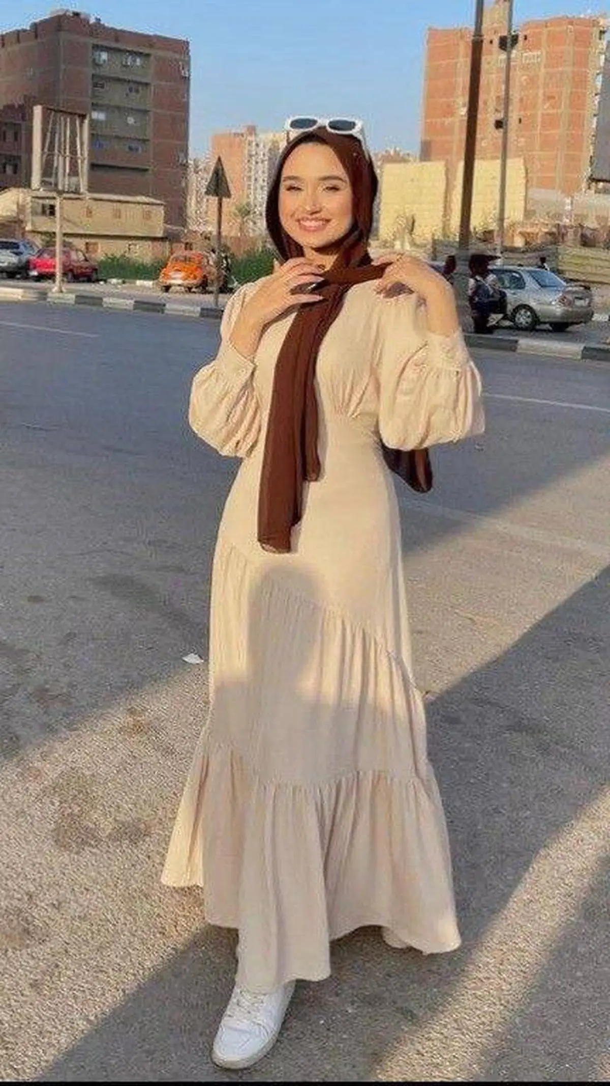پیراهن کتان زنانه 
