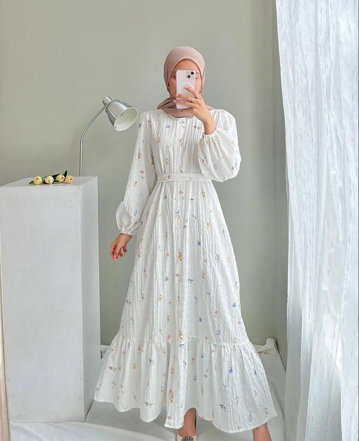 پیراهن کتان لاکچری