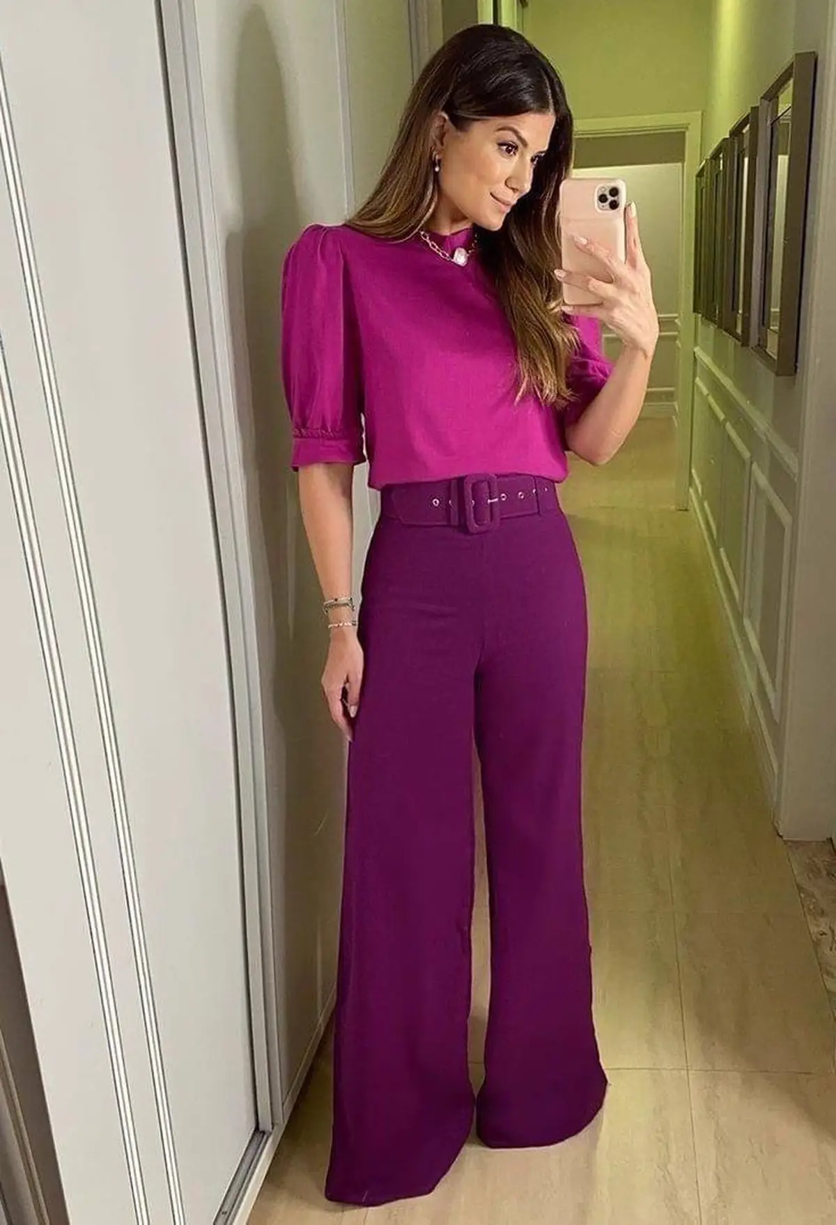 شلوار پارچه ای زنانه راسته  