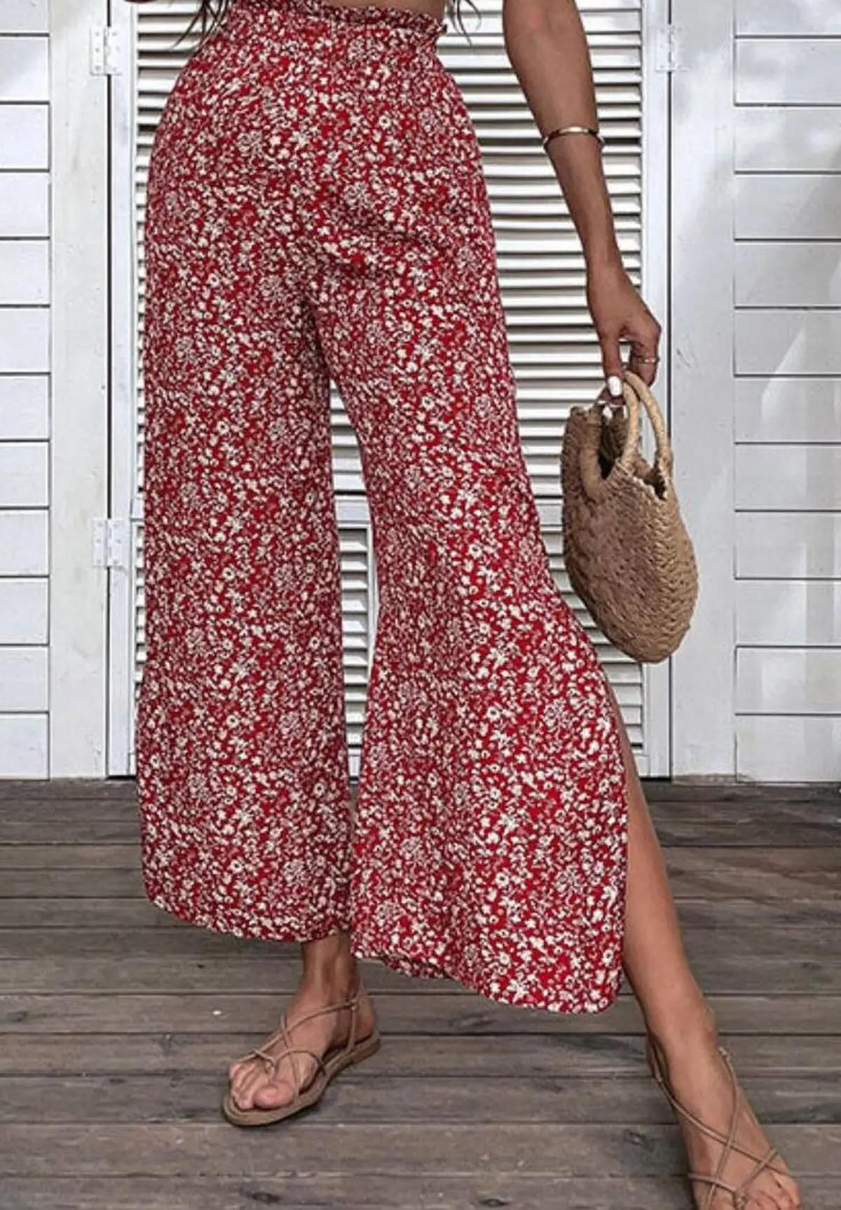 شلوار تابستانی زنانه نخی 