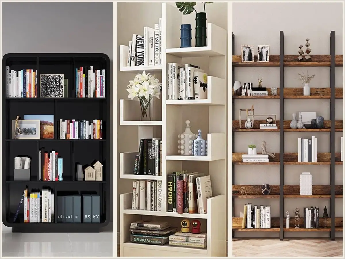 قفسه کتاب لاکچری جدید