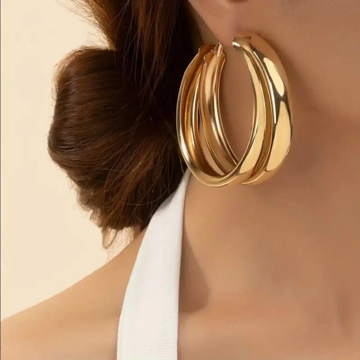 گوشواره حلقه ای اینستا 