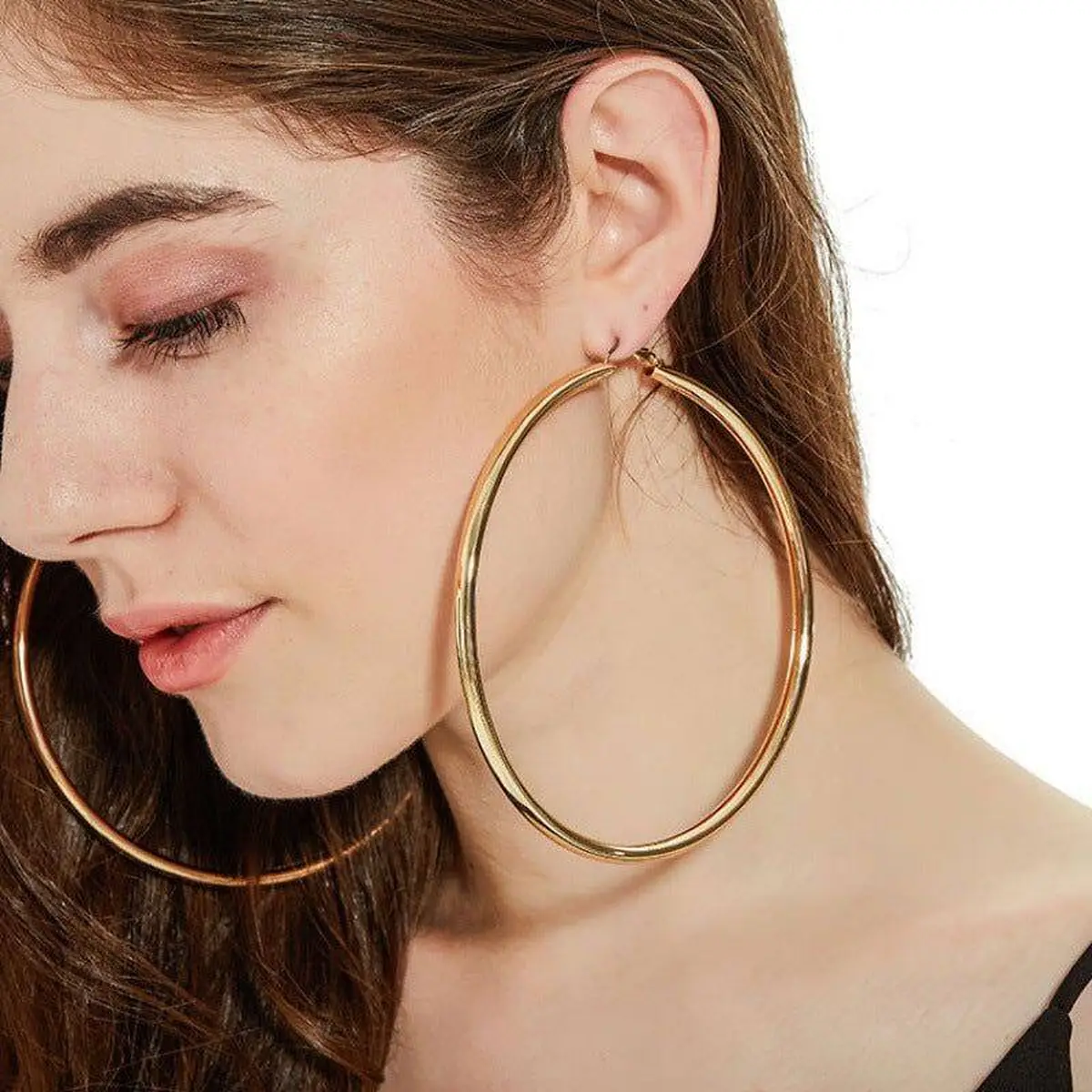 گوشواره حلقه ای جدید طلا 
