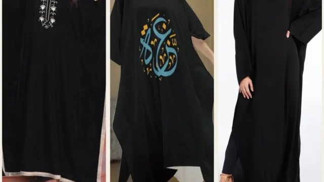 مدل مانتو کفتان مشکی محرمی؛ مانتو کفتان های ساده و طرحدار مشکی مناسب ماه محرم