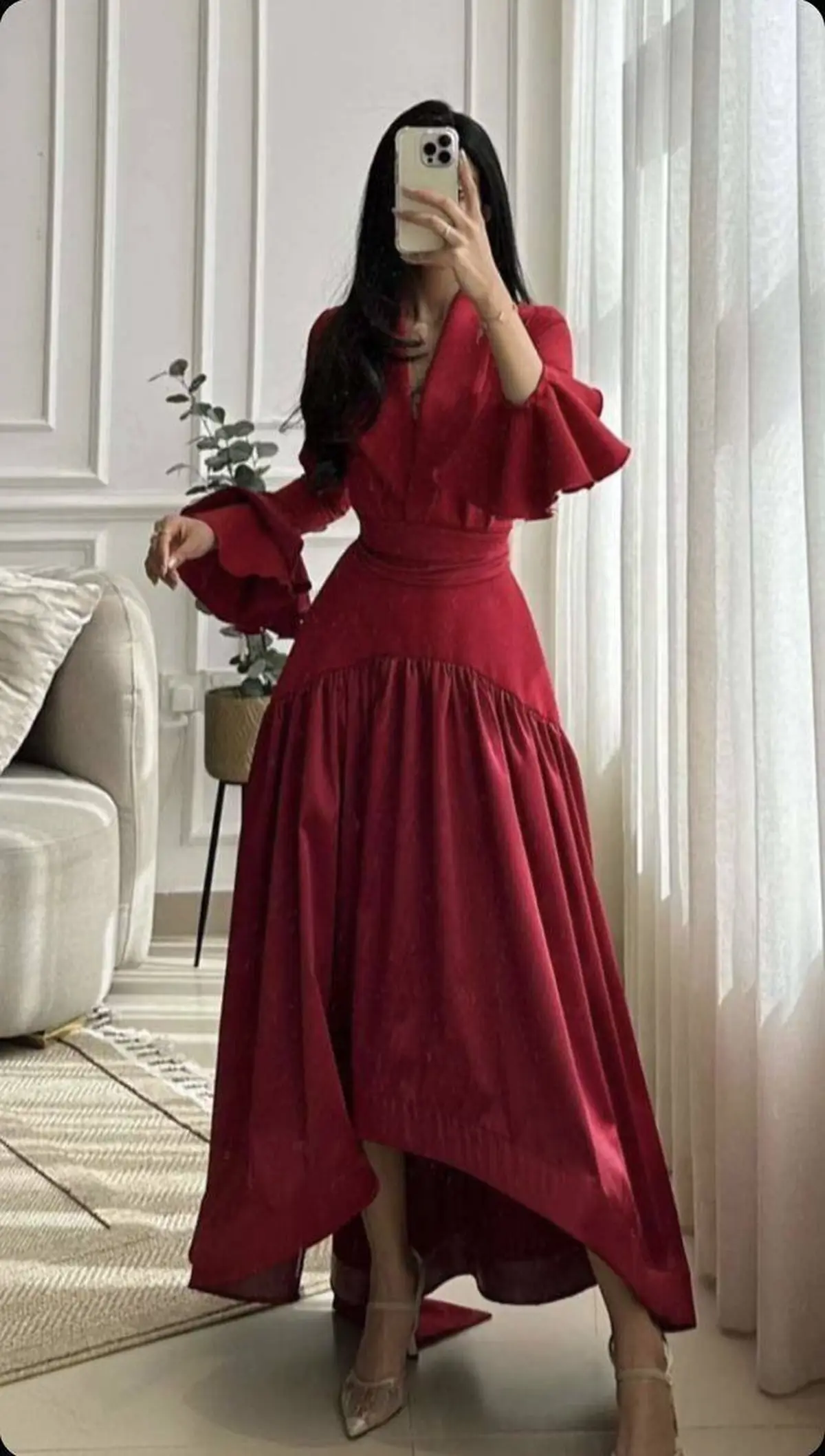 مدل لباس مجلسی ساده زنانه بلند 