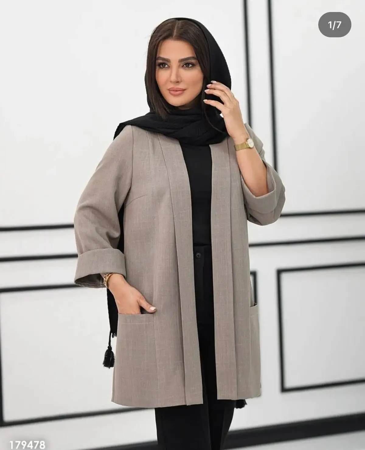 مانتو جلو باز ترند 