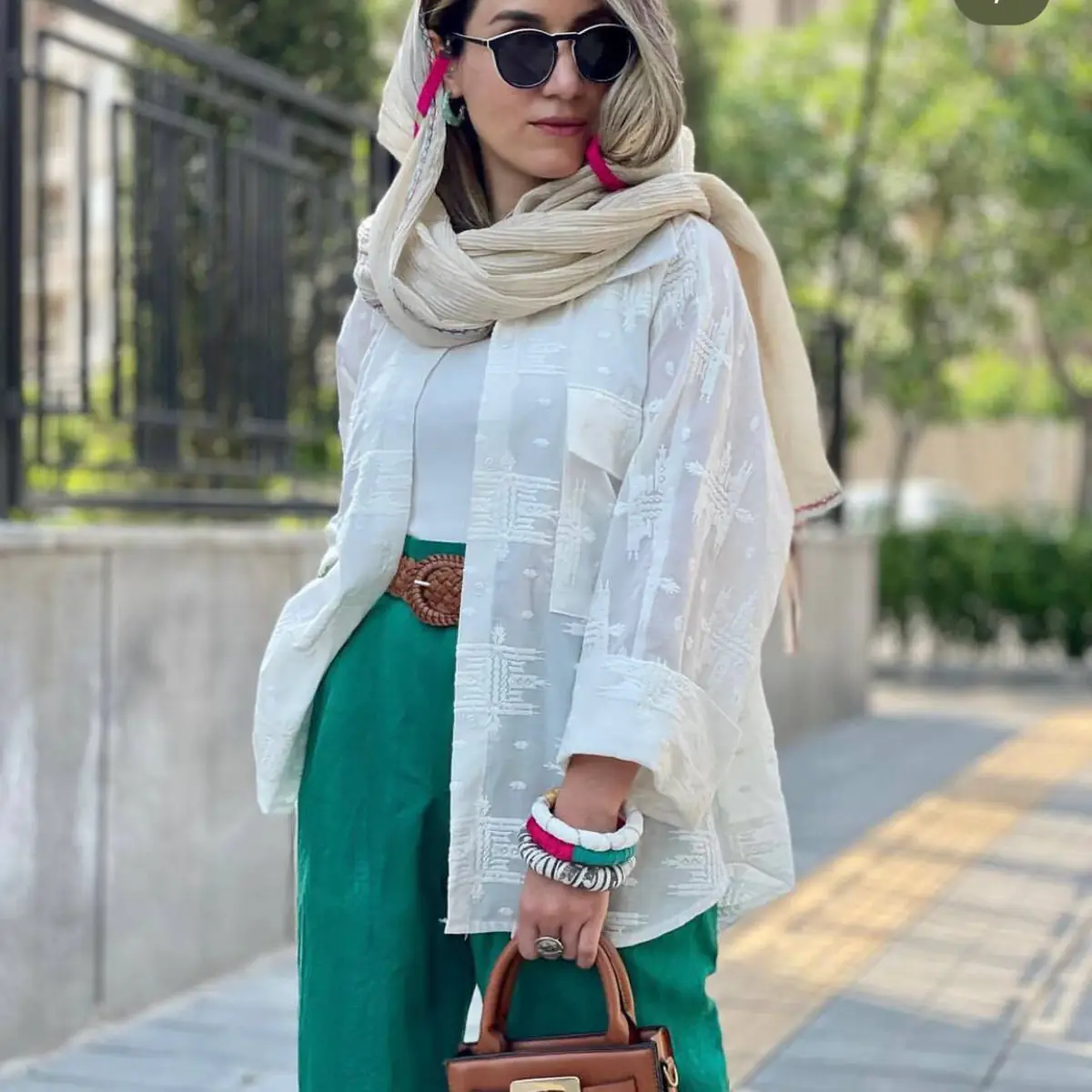 مدل مانتو خامه دوزی بلند 
