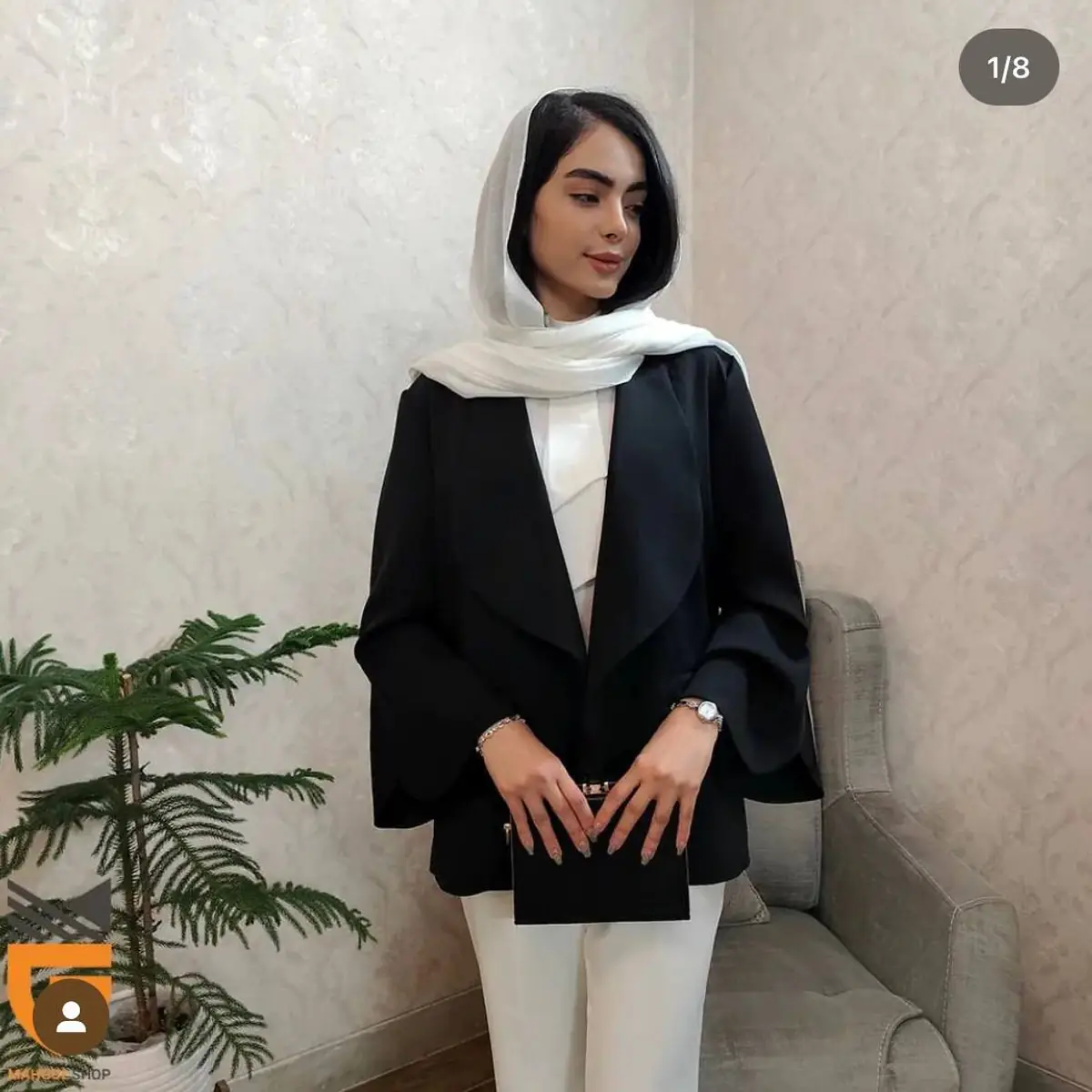  مانتو مازراتی گلدوزی 