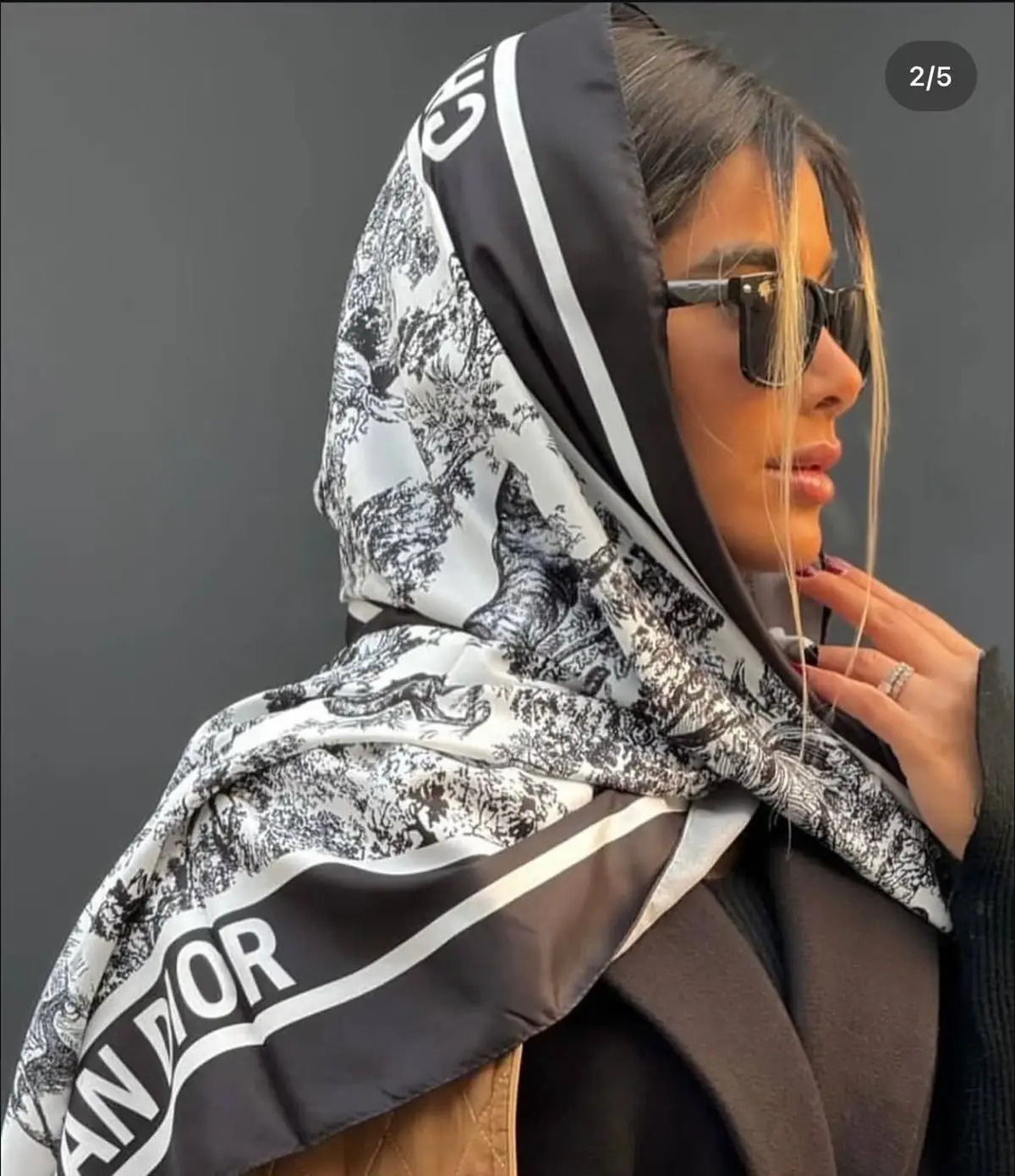 شال نخی تابستانه اینستا 