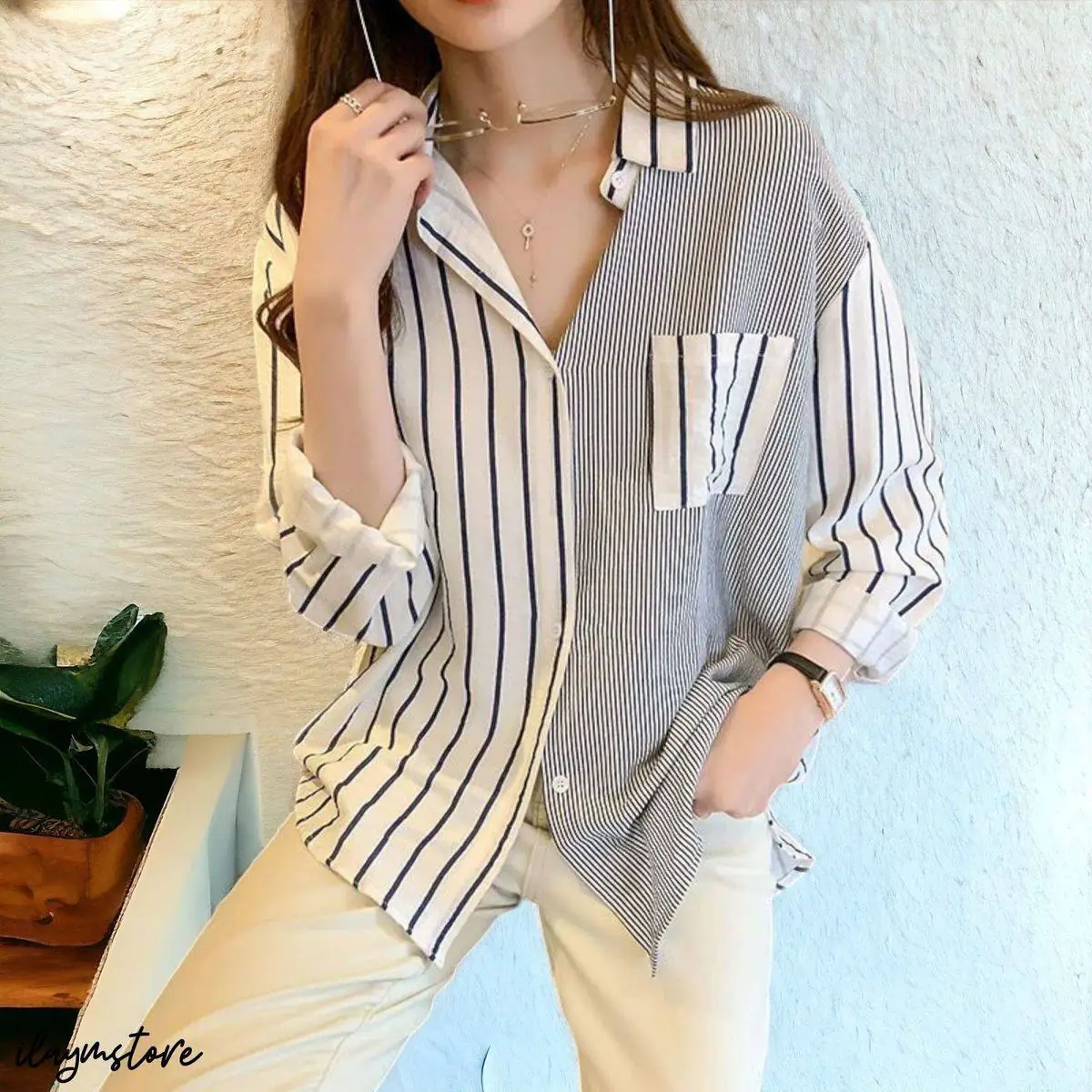 شومیز راه راه