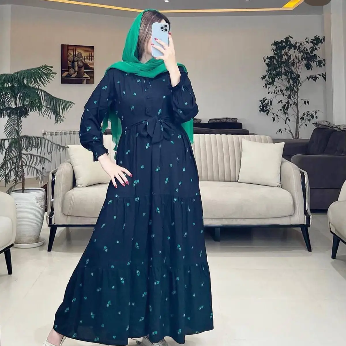 مدل لباس چین دار بیرونی 