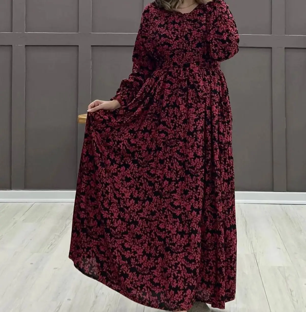مدل لباس چین دار مجلسی 