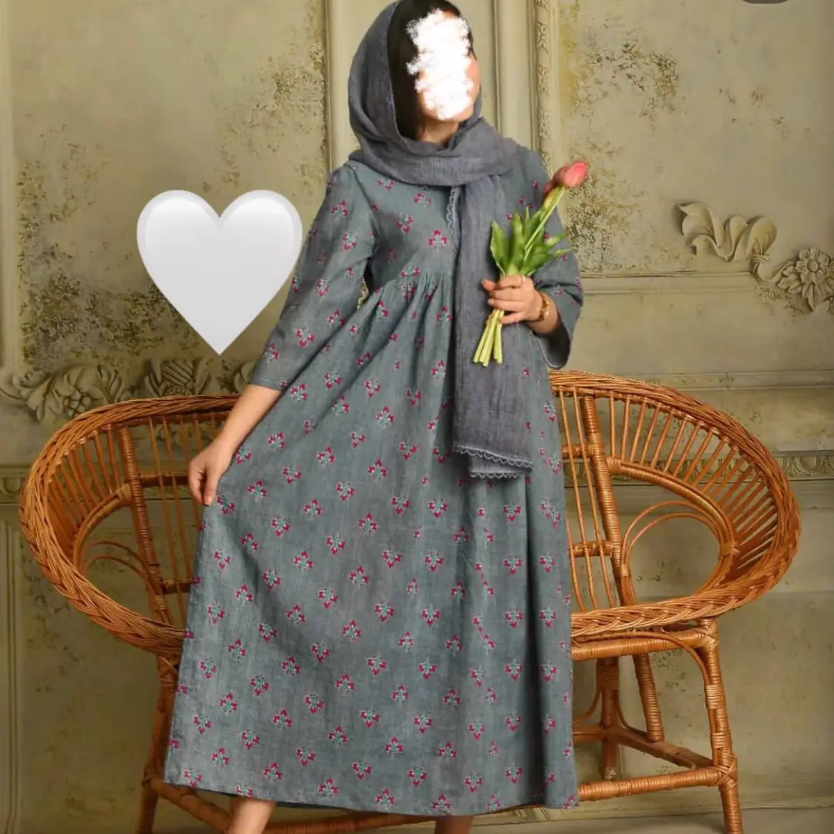 مدل لباس چین دار حریر 