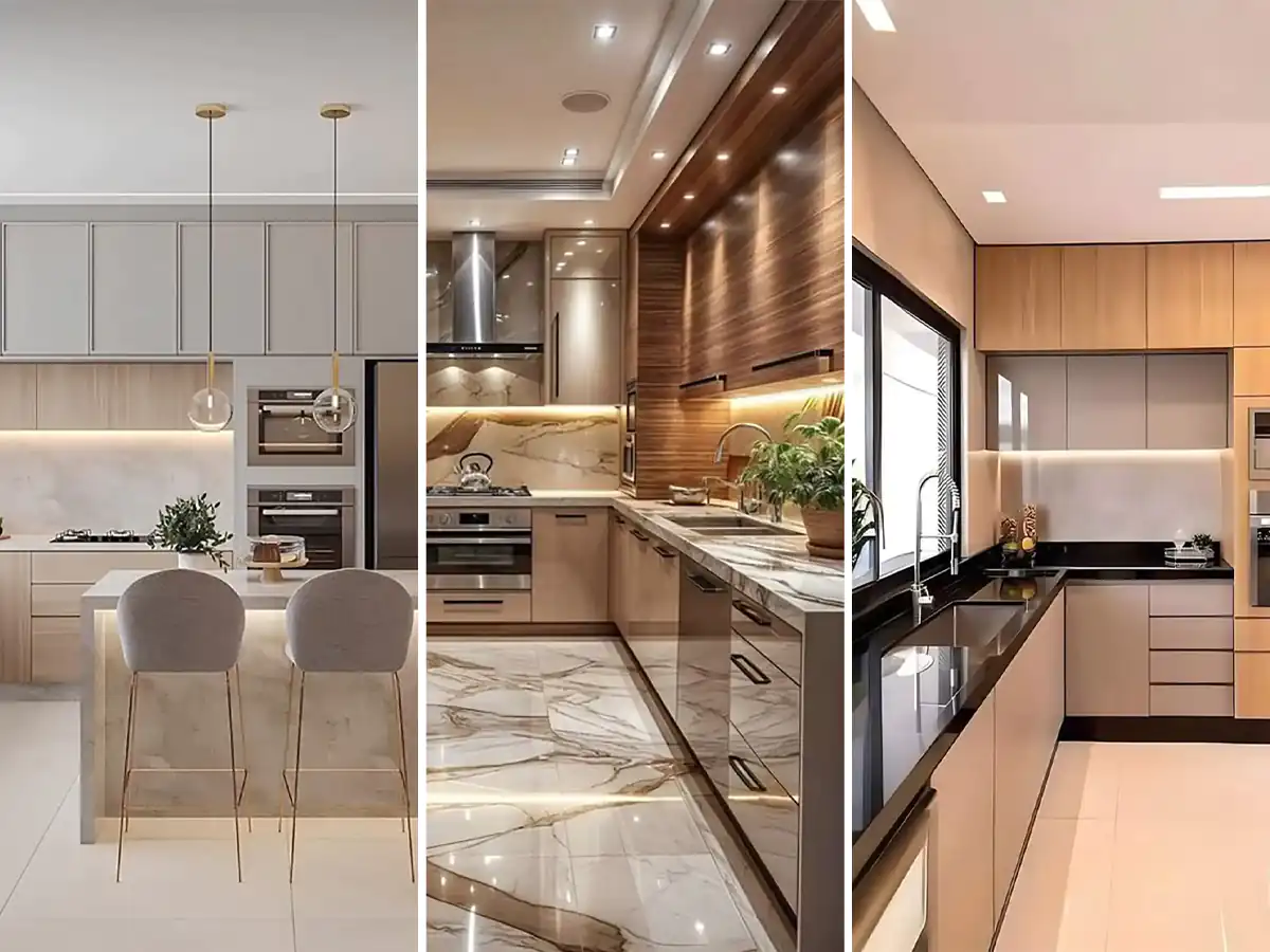 کابینت آشپزخانه مدرن و جدید زیبا