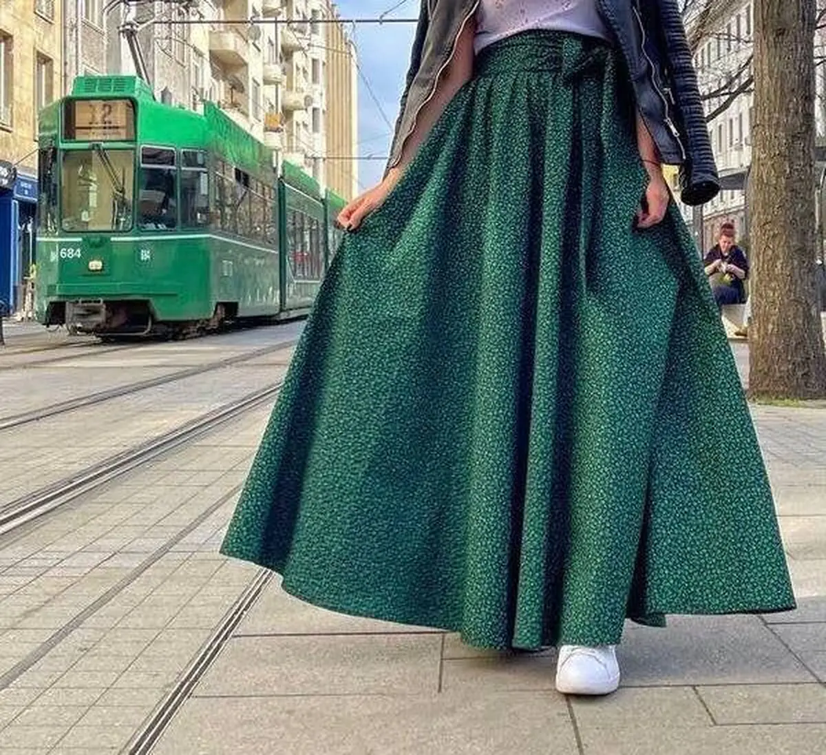 دامن ماکسی دخترانه 