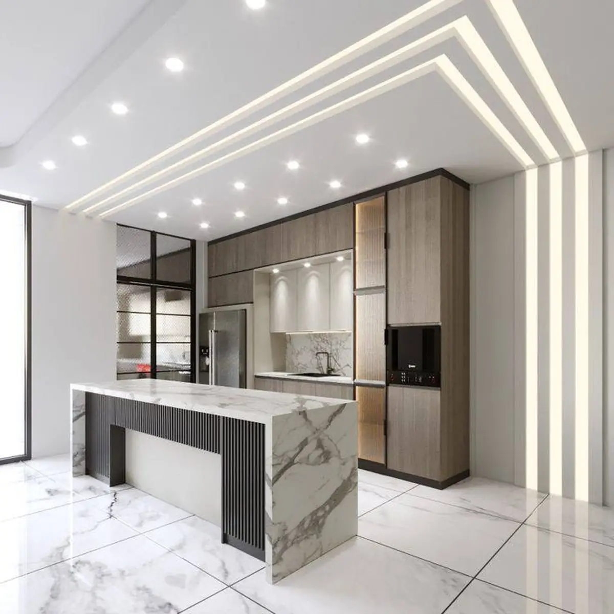 کابینت آشپزخانه مدرن و شیک 