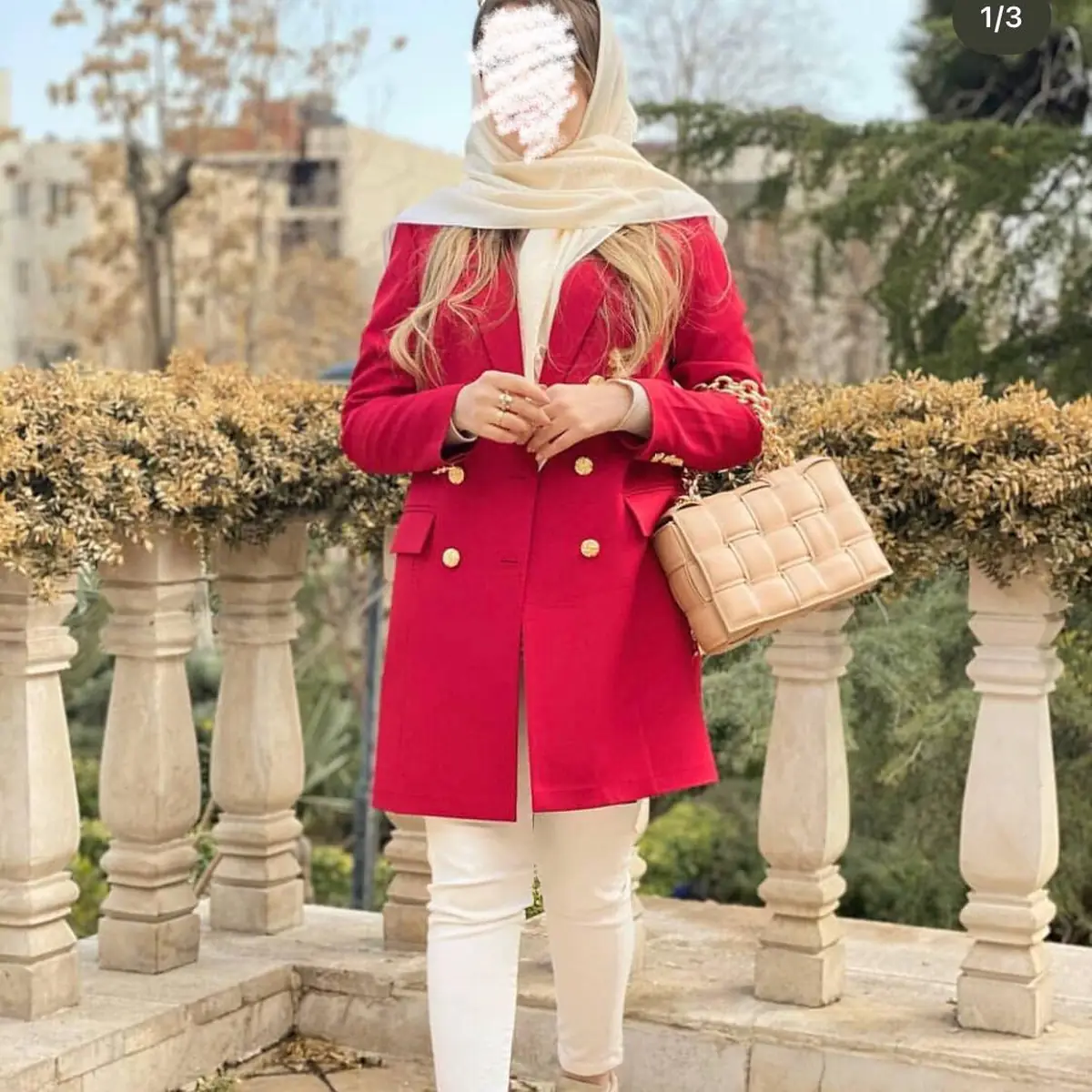 مدل مانتو کتی 2024 قرمز 