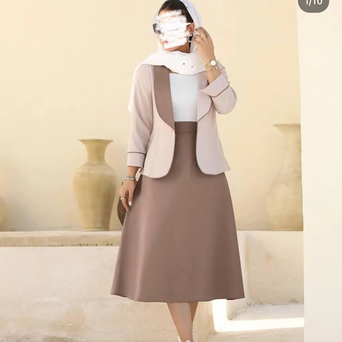 کت دامن مجلسی ایرانی جدید 