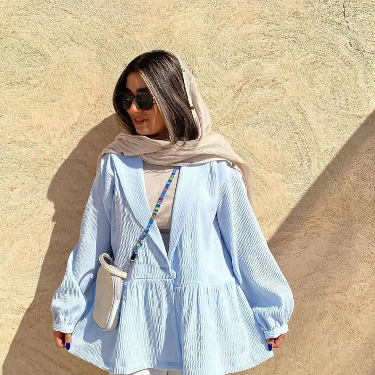 مدل مانتو عروسکی چین دار 