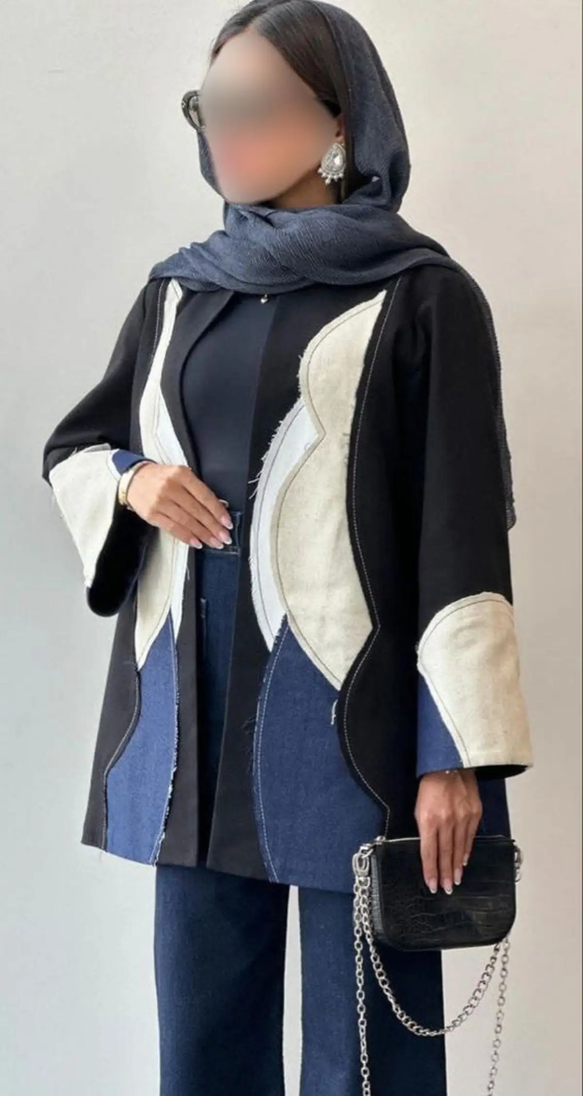 مانتو مزونی مجلسی زنانه 2024