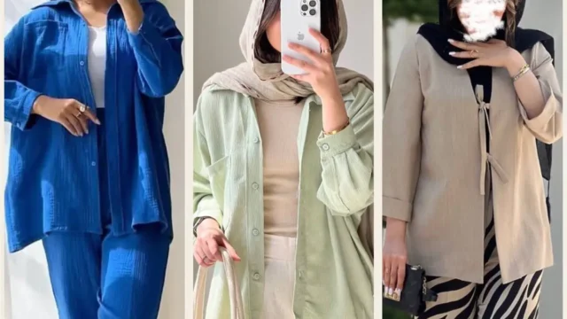 مدل شومیز مانتویی تابستانه؛ انتخابی خنک و شیک برای روزهای گرم سال